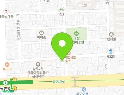 20 World cup 4gang-ro 182beon-gil, Seo-gu, Gwangju, Republic of Korea Map