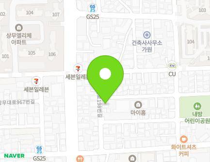 17-37 Sangmu-daero 1005beon-gil, Seo-gu, Gwangju, Republic of Korea Map