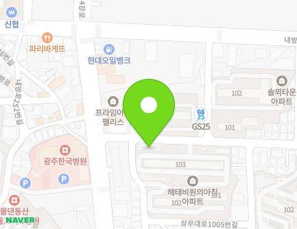 8 World cup 4gang-ro 226beon-gil, Seo-gu, Gwangju, Republic of Korea Map