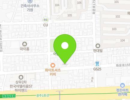 25 World cup 4gang-ro 182beon-gil, Seo-gu, Gwangju, Republic of Korea Map