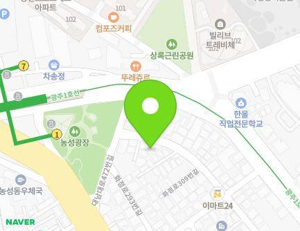 41 Hwajeong-ro 309beon-gil, Seo-gu, Gwangju, Republic of Korea Map