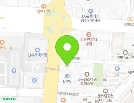 76 Jukbong-daero, Seo-gu, Gwangju, Republic of Korea Map