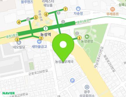479 Daenam-daero, Seo-gu, Gwangju, Republic of Korea Map