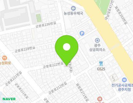 14 Gunbun-ro 222beon-gil, Seo-gu, Gwangju, Republic of Korea Map