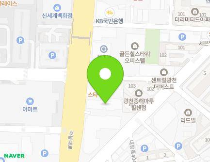 62 Jukbong-daero, Seo-gu, Gwangju, Republic of Korea Map