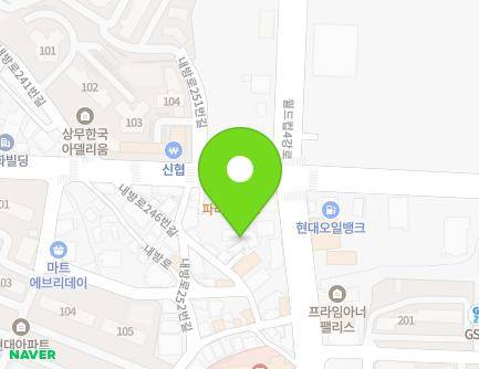 256-7 Naebang-ro, Seo-gu, Gwangju, Republic of Korea Map