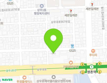 13 World cup 4gang-ro 181beon-gil, Seo-gu, Gwangju, Republic of Korea Map