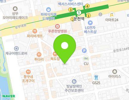 16 Uncheon-ro 184beon-gil, Seo-gu, Gwangju, Republic of Korea Map