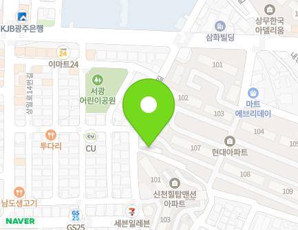 12 Sangmuowol-ro 51beon-gil, Seo-gu, Gwangju, Republic of Korea Map
