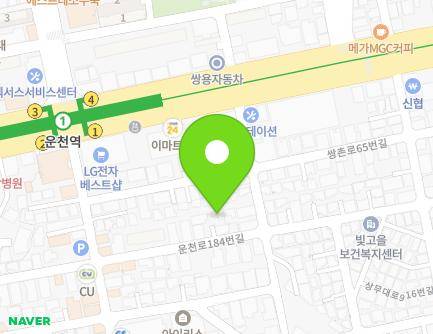 35-1 Uncheon-ro 184beon-gil, Seo-gu, Gwangju, Republic of Korea Map