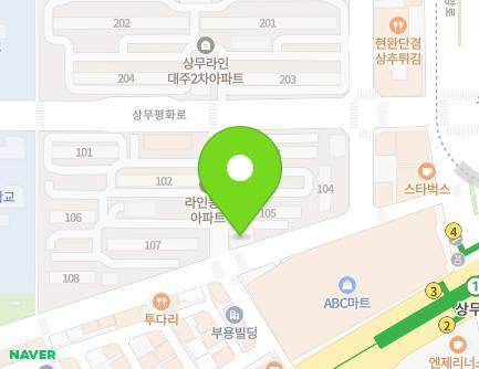 133 Mareuk-ro, Seo-gu, Gwangju, Republic of Korea Map