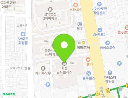 17 Jukbong-daero, Seo-gu, Gwangju, Republic of Korea Map