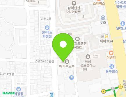 16 Gunbun 2-ro, Seo-gu, Gwangju, Republic of Korea Map