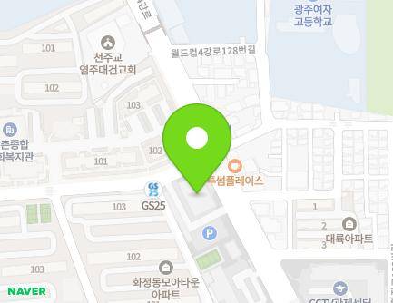 109 World Cup 4gang-ro, Seo-gu, Gwangju, Republic of Korea Map