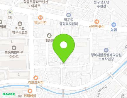 10-2 Jeungsimcheon-ro 33beon-gil, Dong-gu, Gwangju, Republic of Korea Map
