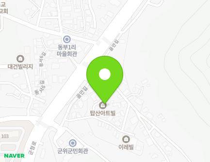 6-7 Goran-gil, Gunwi-eup, Gunwi-gun, Daegu, Republic of Korea Map