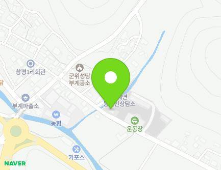 31 Changpyeong 1-gil, Bugye-myeon, Gunwi-gun, Daegu, Republic of Korea Map