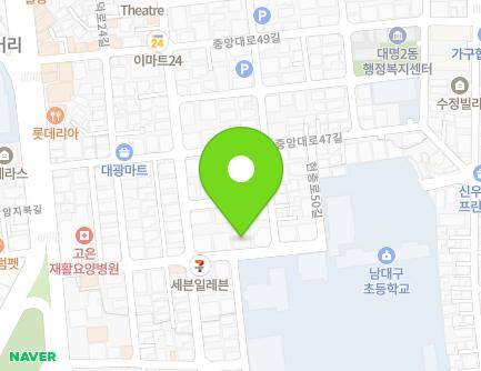 31 Hyeonchung-ro 50-gil, Nam-gu, Daegu, Republic of Korea Map