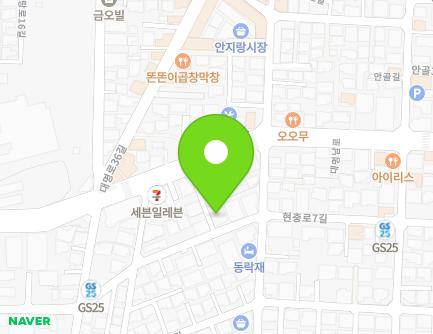 86 Hyeonchung-ro 7-gil, Nam-gu, Daegu, Republic of Korea Map