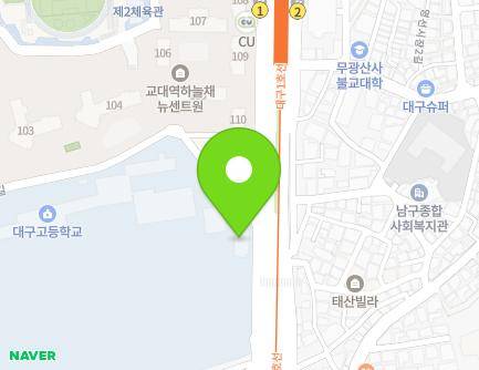 173 Jungang-daero, Nam-gu, Daegu, Republic of Korea Map