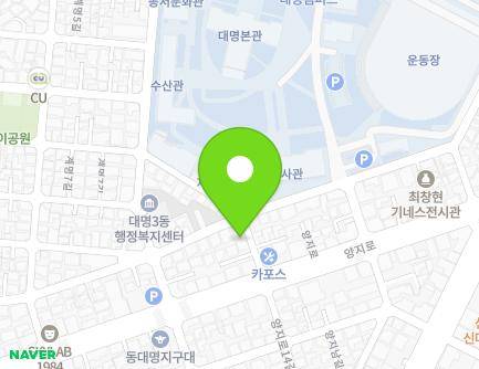 112 Yangjibuk-gil, Nam-gu, Daegu, Republic of Korea Map