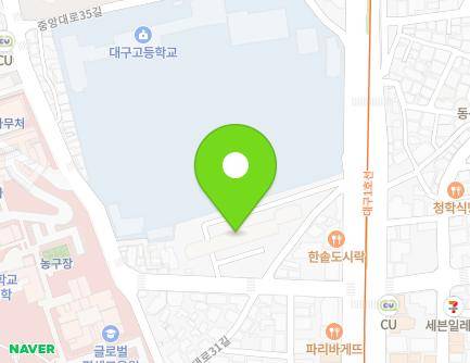 28 Jungang-daero 31-gil, Nam-gu, Daegu, Republic of Korea Map