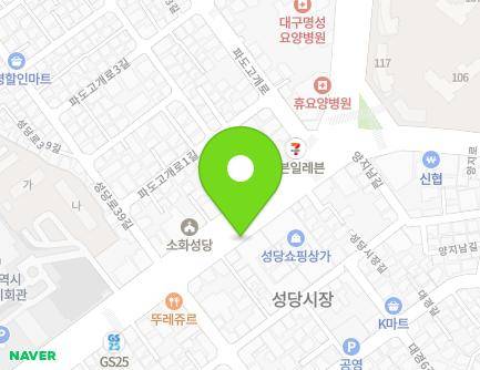 194-2 Seongdang-ro, Nam-gu, Daegu, Republic of Korea Map
