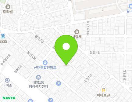 32 Jangjeon 3-gil, Nam-gu, Daegu, Republic of Korea Map