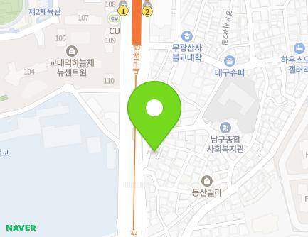 176 Jungang-daero, Nam-gu, Daegu, Republic of Korea Map