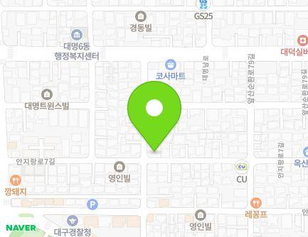34 Apsansunhwan-ro 75-gil, Nam-gu, Daegu, Republic of Korea Map
