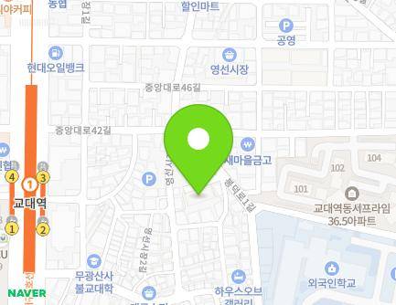 145 Bongdeok-ro 1-gil, Nam-gu, Daegu, Republic of Korea Map