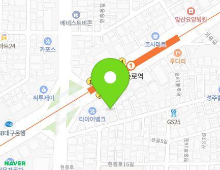21-5 Hyeonchung-ro 18-gil, Nam-gu, Daegu, Republic of Korea Map