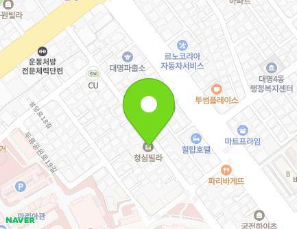 53 Duryugongwon-ro 17-gil, Nam-gu, Daegu, Republic of Korea Map