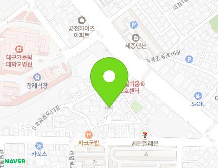 9-4 Duryugongwon-ro 13-gil, Nam-gu, Daegu, Republic of Korea Map