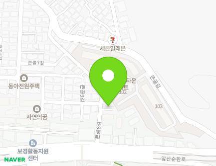 39 Keungol 8-gil, Nam-gu, Daegu, Republic of Korea Map