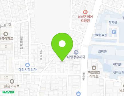 10-9 Hyeonchung-ro 31-gil, Nam-gu, Daegu, Republic of Korea Map