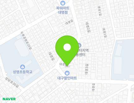 109-6 Daegyeong-gil, Nam-gu, Daegu, Republic of Korea Map
