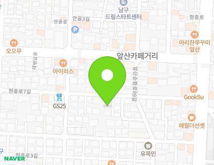 33-4 Hyeonchung-ro 7-gil, Nam-gu, Daegu, Republic of Korea Map