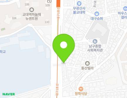 172 Jungang-daero, Nam-gu, Daegu, Republic of Korea Map