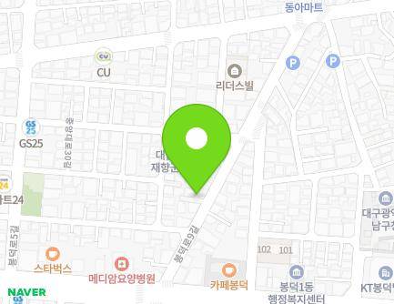 19-2 Bongdeok-ro 9-gil, Nam-gu, Daegu, Republic of Korea Map