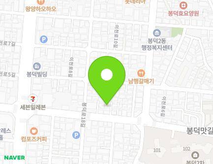 169-3 Jungang-daero 22-gil, Nam-gu, Daegu, Republic of Korea Map