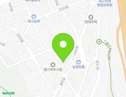 13-10 Gosan 4-gil, Nam-gu, Daegu, Republic of Korea Map