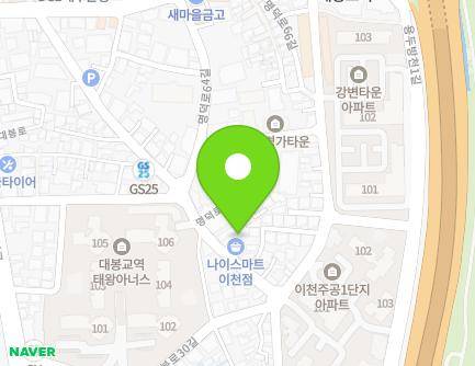 49-1 Myeongdeok-ro 64-gil, Nam-gu, Daegu, Republic of Korea Map