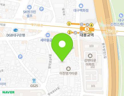 26-6 Myeongdeok-ro 68-gil, Nam-gu, Daegu, Republic of Korea Map