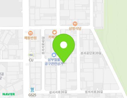 10 Seongseoseo-ro 36an-gil, Dalseo-gu, Daegu, Republic of Korea Map