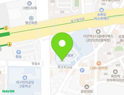 17 Yongsan-ro 24-gil, Dalseo-gu, Daegu, Republic of Korea Map