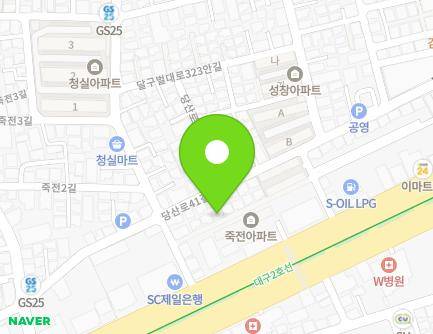52 Dalgubeol-daero 329an-gil, Dalseo-gu, Daegu, Republic of Korea Map