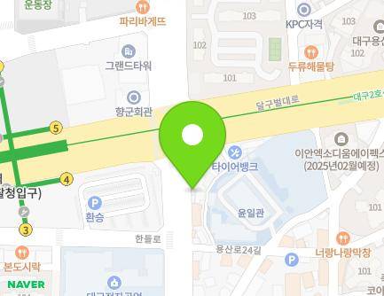 126 Yongsan-ro, Dalseo-gu, Daegu, Republic of Korea Map