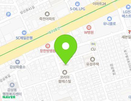 6-33 Gamsambuk 2-gil, Dalseo-gu, Daegu, Republic of Korea Map