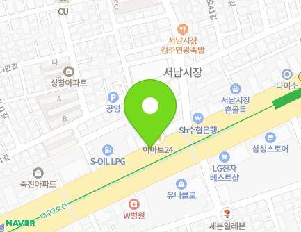 1635-2 Dalgubeol-daero, Dalseo-gu, Daegu, Republic of Korea Map